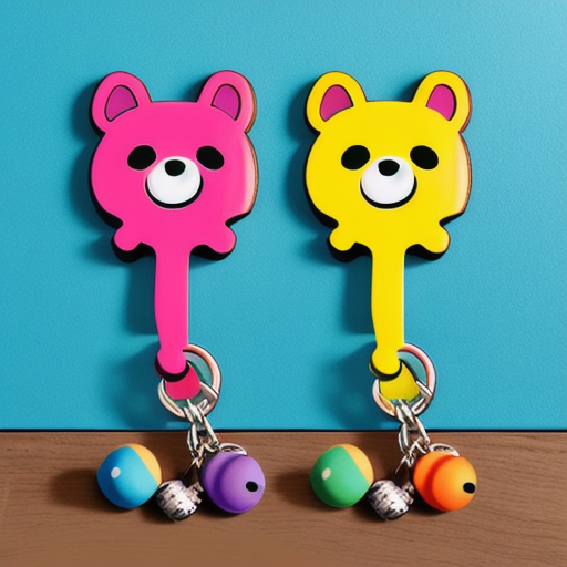 Afbeelding van Speelgoed Sleutelhangers: Creatief en Functioneel Gebruik