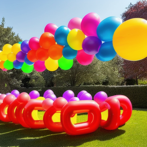 Afbeelding van Verbeter je decoratie met opblaasbare waterballonnen