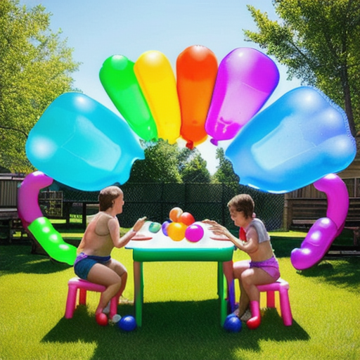 Afbeelding van Maak je feestje compleet met opblaasbare waterballonnen