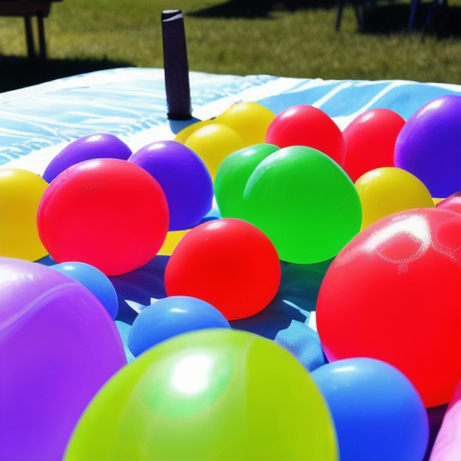 Afbeelding van Maak je eigen opblaasbare waterballonnen thuis