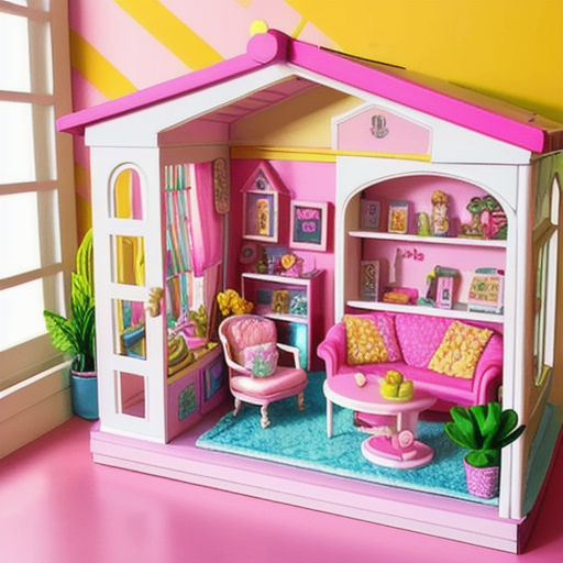 Afbeelding van Plastic speelgoed poppenhuizen: de beste keuze voor kinderen