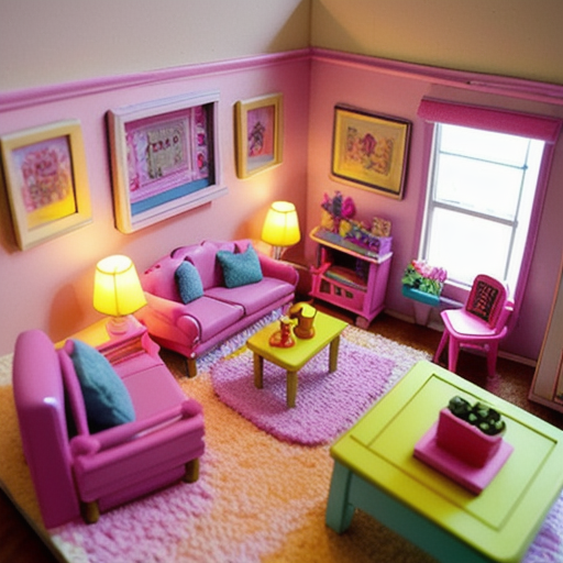 Afbeelding van Personaliseer je plastic speelgoed poppenhuizen uniek