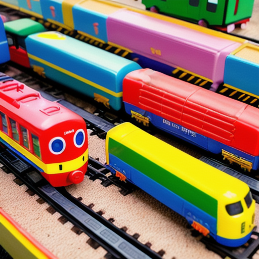 Afbeelding van Wanneer plastic speelgoed treinstellen optimaal presteren