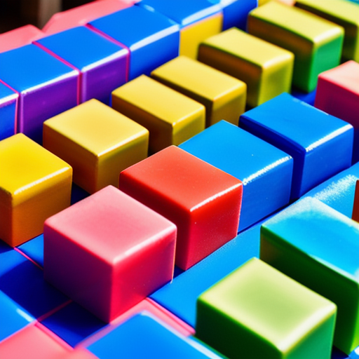 Afbeelding van Wat kosten plastic bouwstenen sets per set?