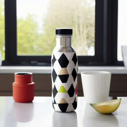 Afbeelding van Trendy ontwerpen voor herbruikbare flessenhoezen