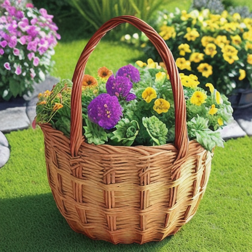 Afbeelding van Stijlvolle en functionele opvouwbare tuinmanden