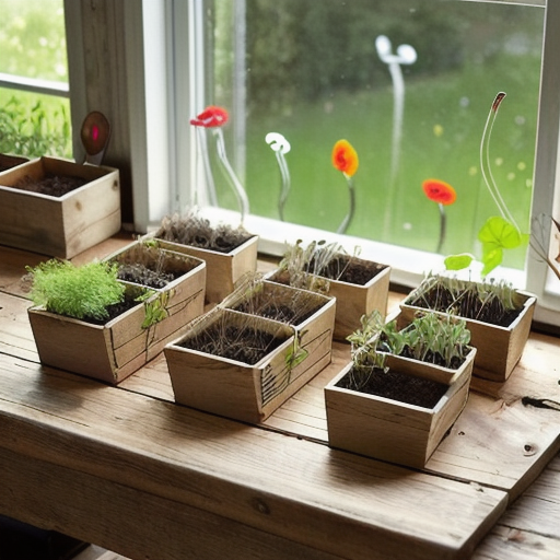 Afbeelding van Herbruikbare zaaibakjes: Duurzaam tuinieren met gemak