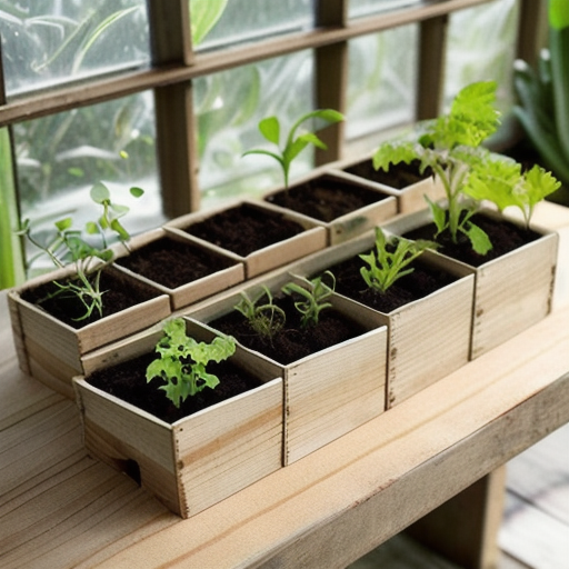 Afbeelding van Herbruikbare zaaibakjes: Duurzaam tuinieren eenvoudig gemaakt