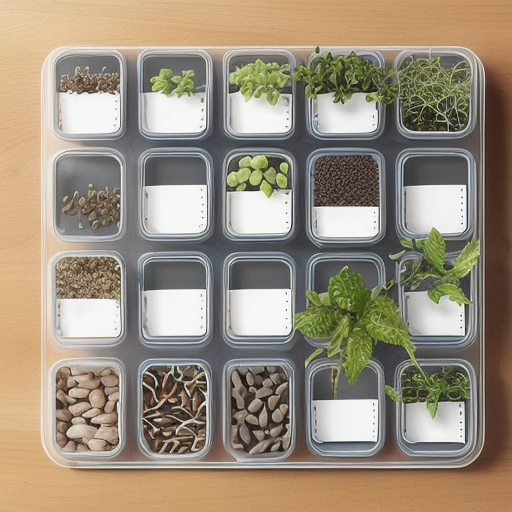 Afbeelding van Herbruikbare zaaibakjes: Tips voor optimaal opbergen