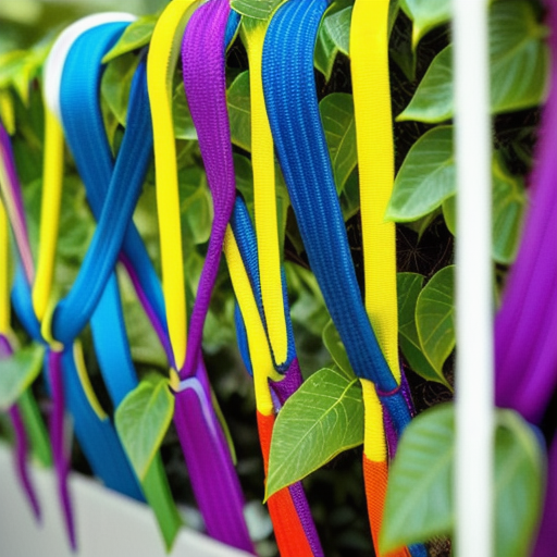 Afbeelding van Duurzame tuin: Voordelen van herbruikbare plantenbinders