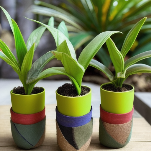 Afbeelding van De beste materialen voor herbruikbare plantenbinders