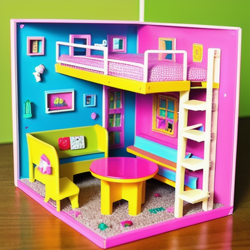 Afbeelding van Wanneer plastic speelgoed poppenhuizen kopen voor je kind