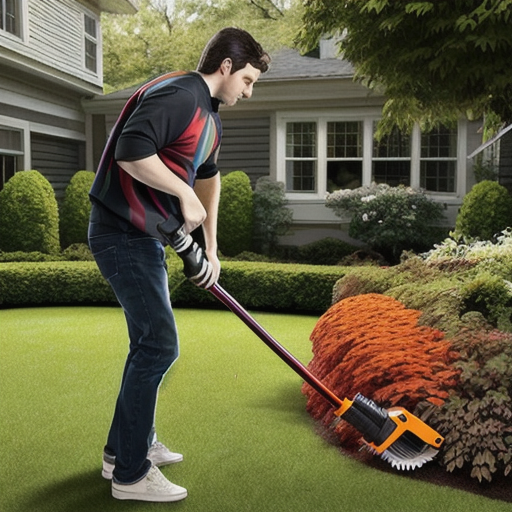 Afbeelding van Veiligheidsmaatregelen bij multifunctionele bladblazers