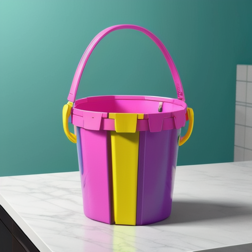 Afbeelding van Opvouwbare emmers: slim opbergen en ruimte besparen