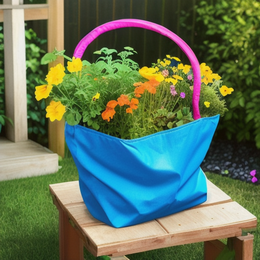 Afbeelding van Efficiënt tuinafval opruimen met herbruikbare tuinzakken