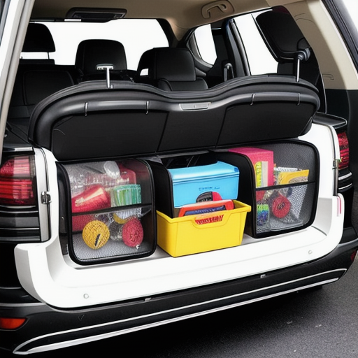 Afbeelding van Organiseer je auto met plastic auto-organizers