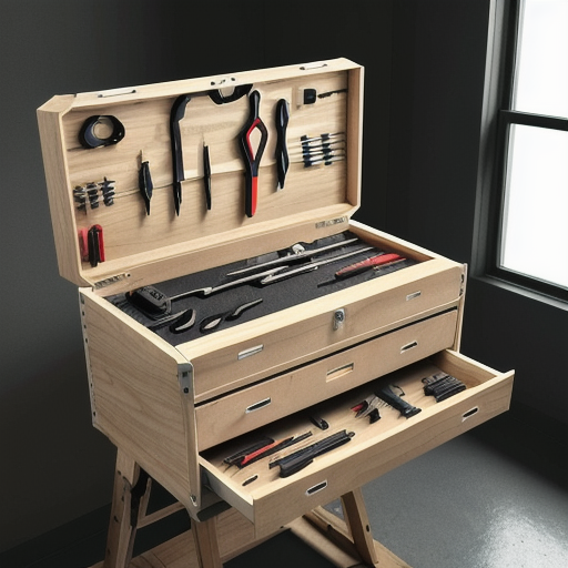 Afbeelding van Efficiënt werken met een opvouwbare gereedschapskist