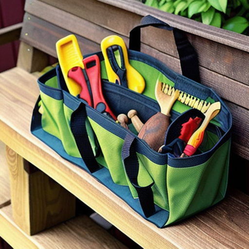Afbeelding van Duurzame opvouwbare tuingereedschapstasjes: Topmaterialen