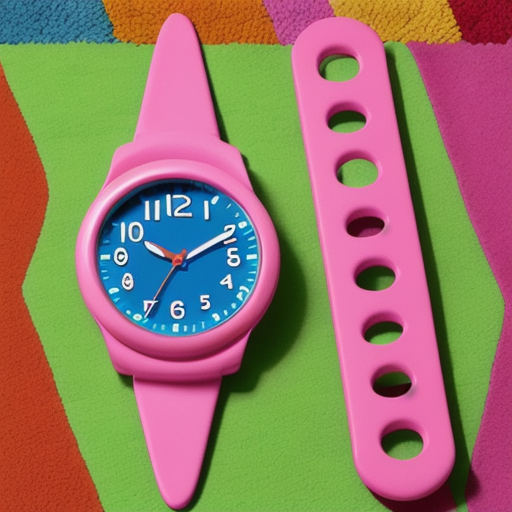 Afbeelding van Leer je kind klokkijken met een kinderhorloge