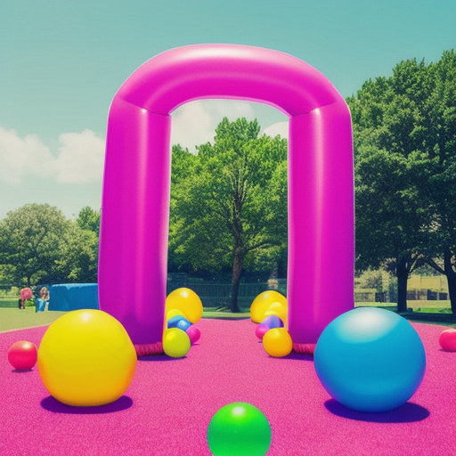 Afbeelding van Voordelen van opblaasbare springballen voor kinderen