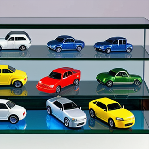 Afbeelding van Effectieve organisatie van miniatuur speelgoedauto's