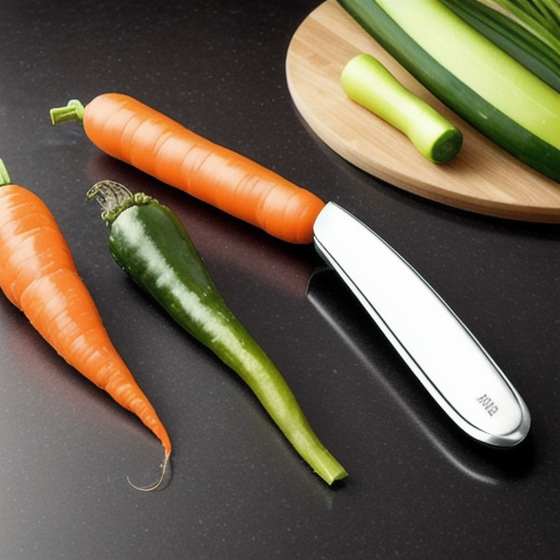 Afbeelding van Multifunctionele Dunschiller: Groenten Perfect Schillen
