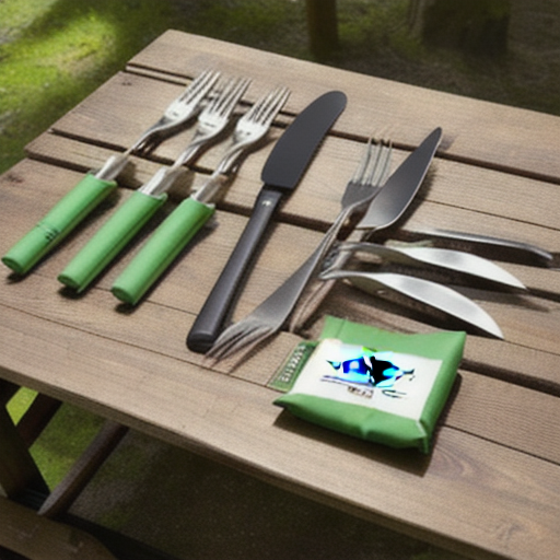 Afbeelding van Top merken opvouwbare campingbesteksets voor 2023