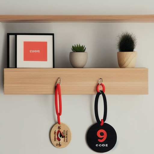 Afbeelding van Integreer magnetische sleutelhangers in je interieurdecoratie