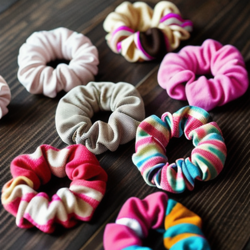 Afbeelding van Maak je eigen haarstropdasjes met simpele materialen