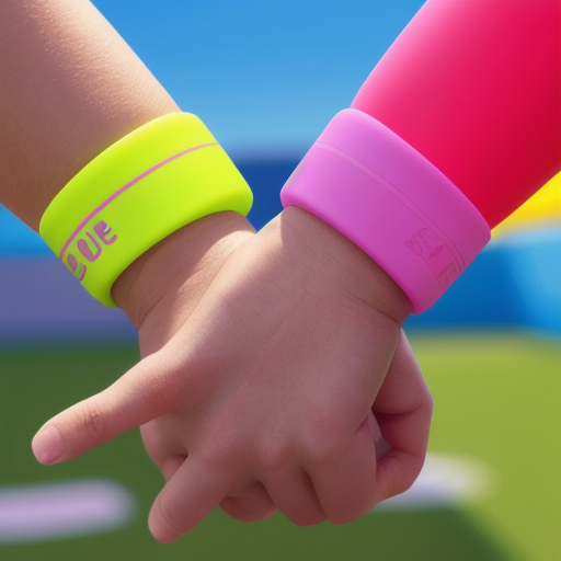 Afbeelding van Specifieke siliconen sportarmbanden voor kinderen