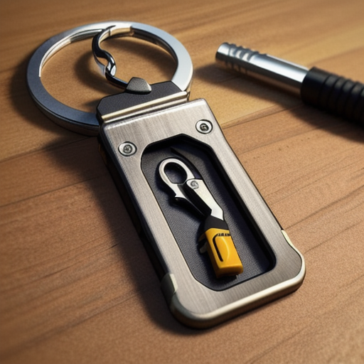 Afbeelding van Onmisbare functies van een multifunctionele sleutelhanger