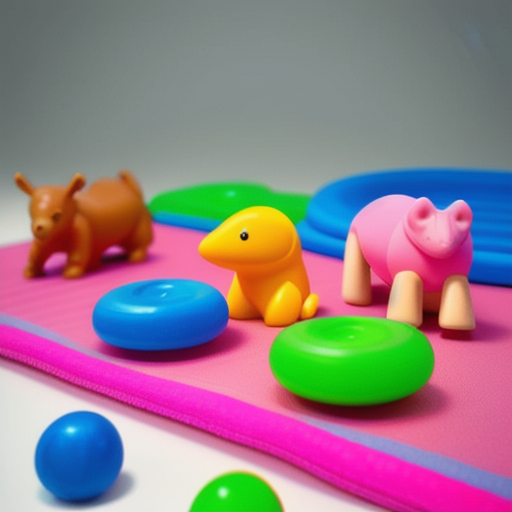 Afbeelding van Veilige plastic speelgoeddieren voor peuters