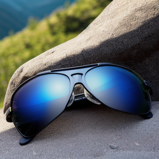 Afbeelding van Sportieve zonnebrillen voor avontuurlijke buitenactiviteiten