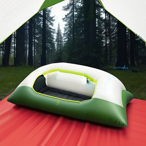 Afbeelding van Ideale opblaasbare kampeerkussens voor rugslapers