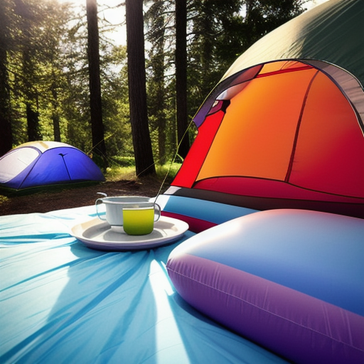 Afbeelding van Opblaasbare kampeerkussens: Verbeter je slaapervaring