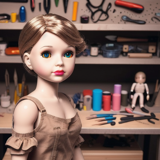 Afbeelding van Maak je eigen rubberen pop: Stapsgewijze handleiding