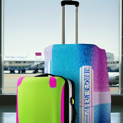 Afbeelding van Bagagebeschermhoezen voor betere kofferherkenning