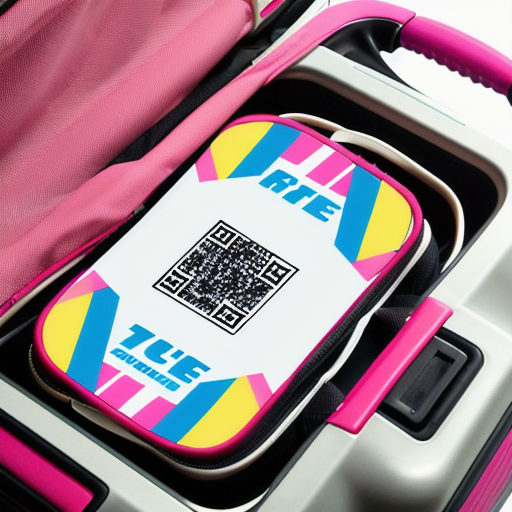 Afbeelding van Maak je eigen bagagelabels met QR-code eenvoudig zelf