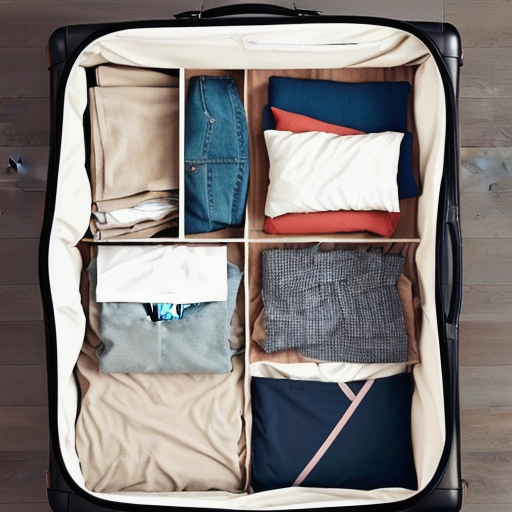 Afbeelding van Kofferorganizer sets: de sleutel tot minimalisme