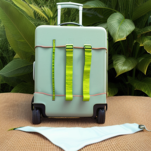 Afbeelding van Duurzame opvouwbare kofferriemen: de beste materialen