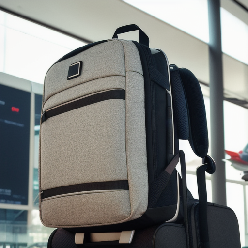 Afbeelding van Duurzame materialen voor herbruikbare vliegtuigrugzakken