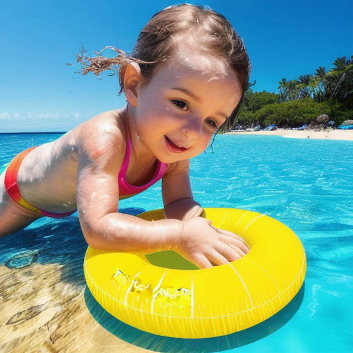 Afbeelding van Top opblaasbare kinderzwembanden voor het strand