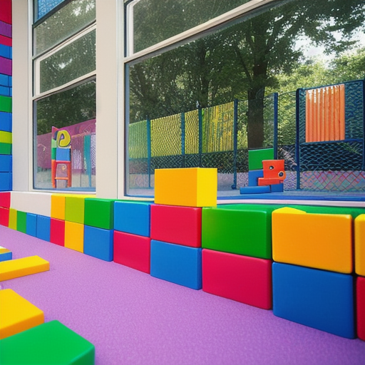 Afbeelding van Rubber bouwblokken: De ideale keuze voor speelruimtes