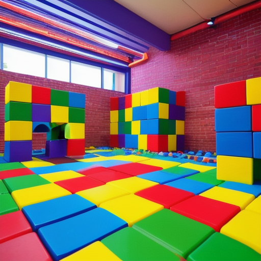 Afbeelding van Voordelen van Rubber Bouwblokken voor Binnenspeelruimtes