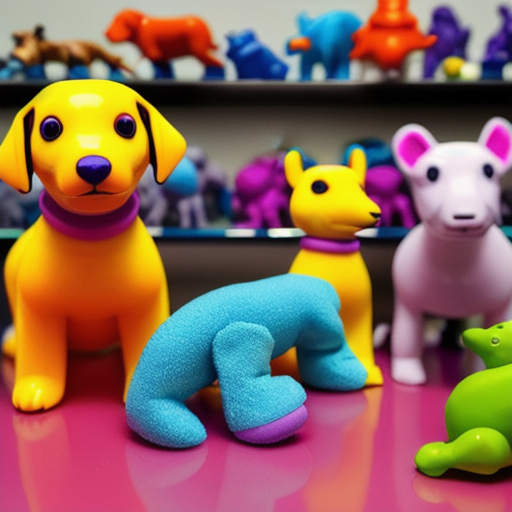 Afbeelding van Veiligheid van plastic speelgoeddieren voor huisdieren