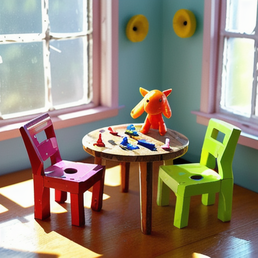 Afbeelding van Duurzame recycling van plastic speelgoeddieren