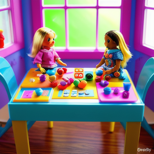 Afbeelding van Voordelen van spelen met plastic poppen sets voor kinderen