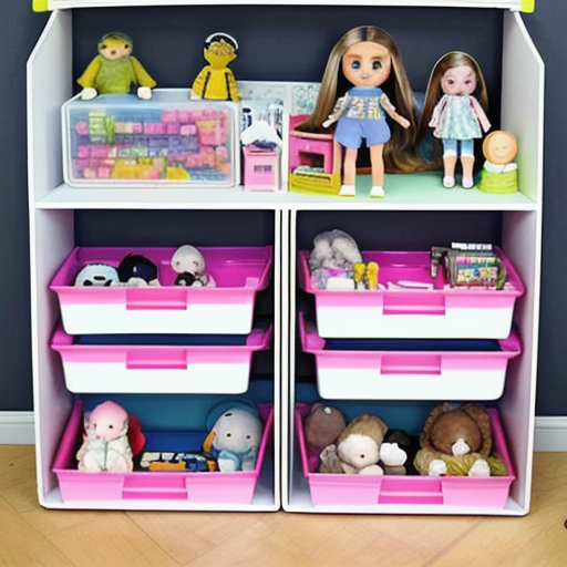 Afbeelding van Veilig Opbergen van Plastic Poppen Sets: Tips en Tricks