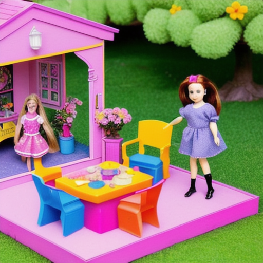 Afbeelding van Ontdek de leukste manieren om met plastic poppen sets te spelen