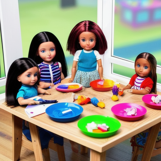 Afbeelding van Educatieve Voordelen van Plastic Poppen Sets